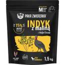 Paka Zwierzaka Turkey with raspberry M 1,5 kg