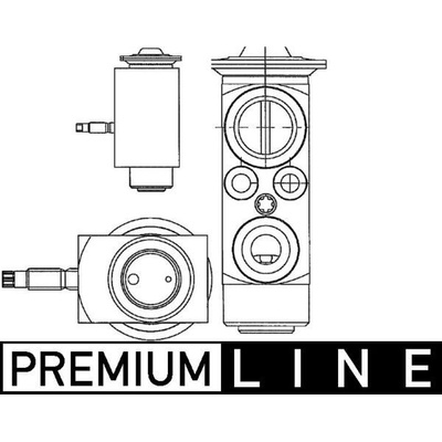 Expanzní ventil, klimatizace MAHLE AVE 66 000P AVE 66 000P