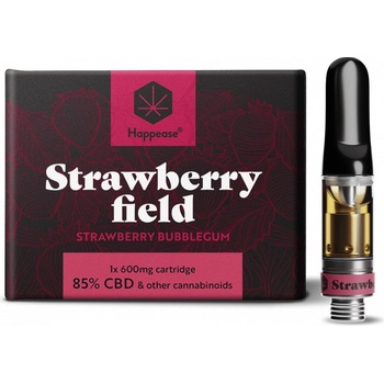 Happease Cartidge 85% CBD 600 mg Strawberry field 1 ks