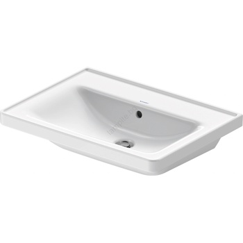 Duravit 2367650060 - Стенен умивалник D-NEO 65x48 см керамика/бял гланц (DA0114)