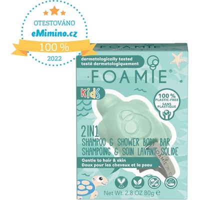Foamie 2in1 Shower Body Bar for Kids Mango & Coconut 80 g