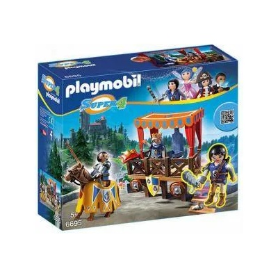 PLAYMOBIL Строител ПЛЕЙМОБИЛ - Kралска трибуна с Aлекс, 6695 Playmobil, 291241