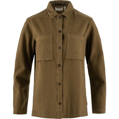 Fjällräven Singi Flannel Overshirt W Wood Brown
