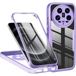 Techsuit Калъф за Xiaomi 14 Ultra + Калъф - ColorVerse 360 Series - Лилав (KF2326884)