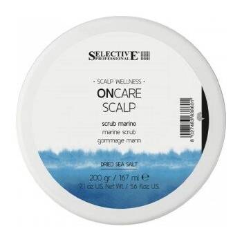 Selective Professional ДЪЛБОКО ДЕТОКСИКИРАЩА СКРАБ С МОРСКА СОЛ ЗА СКАЛП selective professional oncare scalp marine scrub 200g