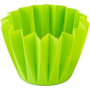 Citronella Фенер с двоен фитил от цитронела, пластмасов, зелен, 130x90 мм