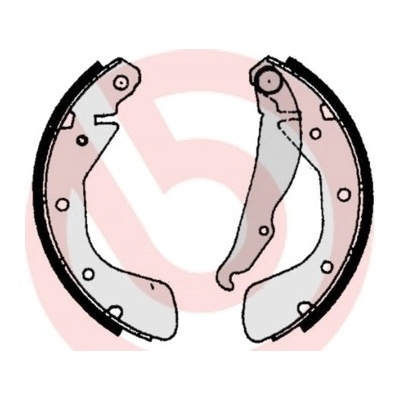 Sada brzdových čeľustí BREMBO S 59 513