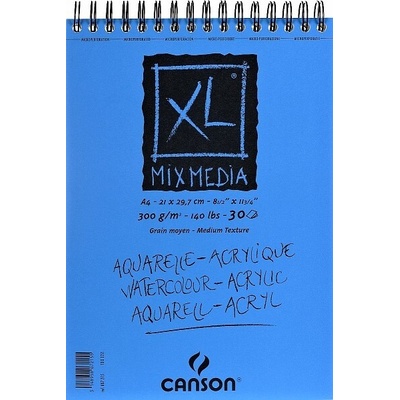 Canson XL Mix Media skicák A4 300g 30 listů