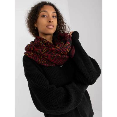 Factory Price Snood-AT-KM-S-6221-burgundy čierna 2016103207626