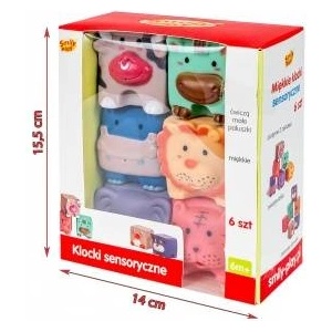 Smily Play Soft sensory pads 6 elements - mallbg - 24,29 лв