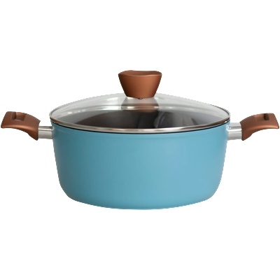 Grammy GRAMMY-BLUE-Тенджера с капак 24cm (QA-24CR-BL) (0183146)