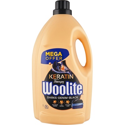 Woolite Keratin Therapy Darks Denim Black tekutý prací přípravek 75 PD 4,5 l – Zbozi.Blesk.cz