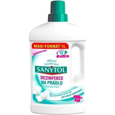 Sanytol Active Fresh, dezinfekcia na prádlo odstraňuje baktérie a pachy 1 l