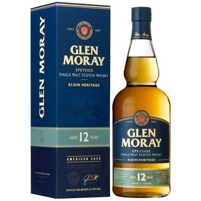 Glen Moray 12y American Cask 40% 0,7 l (karton)