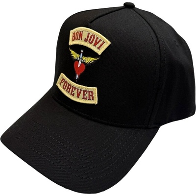Bon Jovi Forever Шапка с козирка Black UNI (BONJCAP02B)