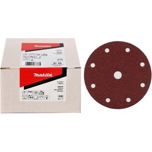 Makita Шлайф хартия MAKITA Velcro 150 мм 6 отвора K120, 50 бр. P-37605 (P-37605)