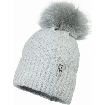 Jamiks Sivá čiapka s brmbolcom Cameron