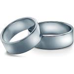 SAVICKI Брачни халки: платина, плоски, 7 мм