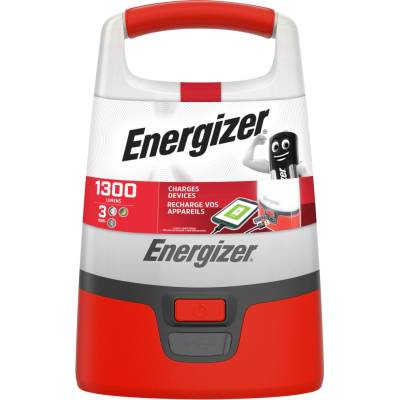 Energizer E304157300 Vision USB LED kempingová lucerna 1300 lm na baterii červená/černá