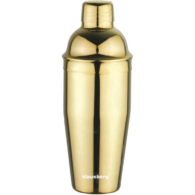 Barový šejkr na koktejly 750ml zlatý KLAUSBERG KB-7649