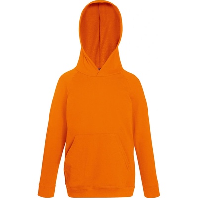 Fruit of the Loom F.O.L. Kids Lightweight Hooded Sweat orange