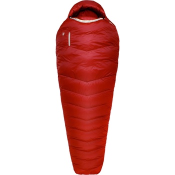 Grüezi bag Пухен спален чувал Grüezi bag Biopod Down Hybrid Ice Alpine 200 Down sleeping bag - Cherry - размер 200 cm (513-1559-0111)