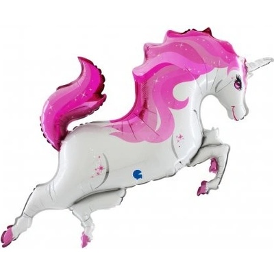 GRABO fóliový balónek Jednorožec růžový 44" 112cm nafukovací