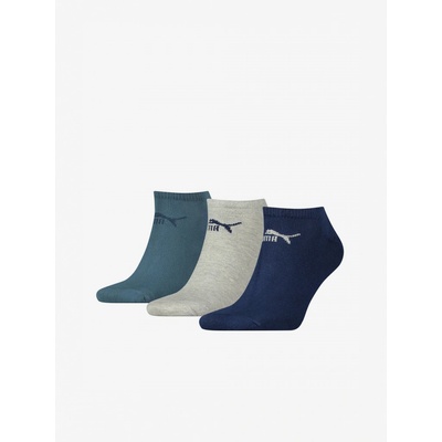 Puma ponožky 3 páry 88749708_navy/grey/nightshadow