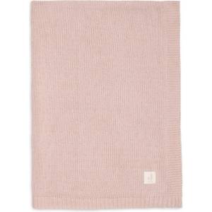 Jollein Бебешко плетено одеяло Jollein - Sprinkle Knit, 75 х 100 cm, Silk Rose (560536) - ozone