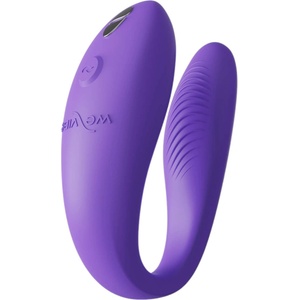 WE-VIBE Sync Go - вибратор за двойки с управление чрез приложение (лилав)