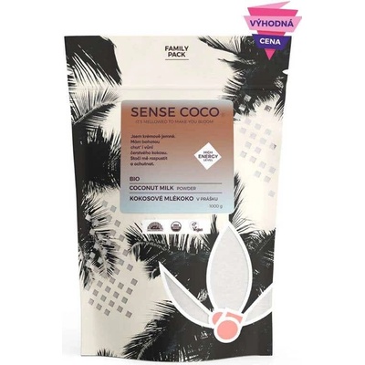 Sense Coco XXL Kokosové mlieko v prášku BIO 1 kg