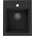 Alveus 1139771 - Кухненска мивка ATROX 50x40 см гранит/черен (AV0004)