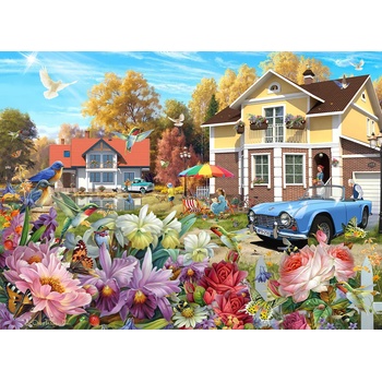 SunsOut - Puzzle Sunny Yard - 500 piese