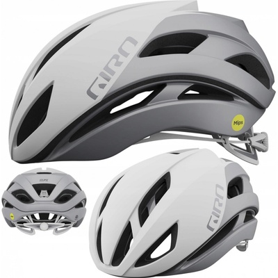 Giro Eclipse Spherical matt white/silver 2022 – Zboží Dáma