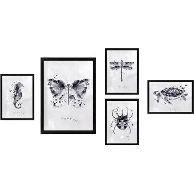 Wallity Butterfly obraz bílá