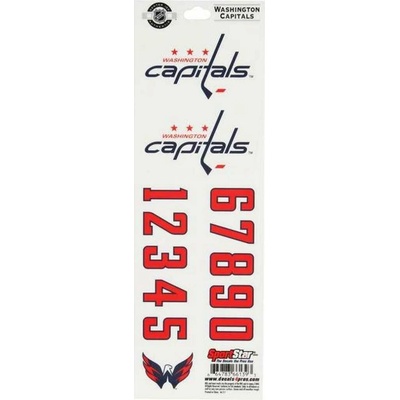 Sportstape ALL IN ONE HELMET DECALS - WASHINGTON CAPITALS