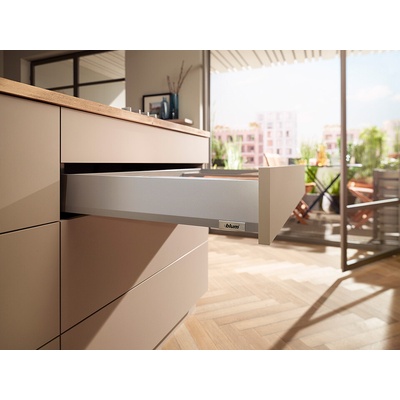Blum K-Blum Merivobox zásuvka M 500 mm/70 kg světle sivá IG skrutka