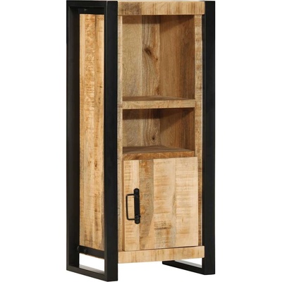 vidaXL Шкаф за баня 40x30x90 cm Масивна дървесина Грубо манго (4013609)