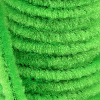 Semperfli Šenylka Worm Chenille Fl. Green 3mm