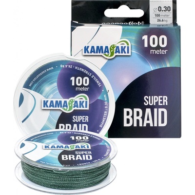 Kamasaki Šňůra Super Braid 100m 0,10mm