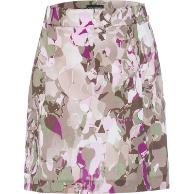 Golfino printed stretch skort light olive