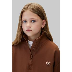 Calvin Klein суичър за деца с вискоза (LVCKFJB52G.9BY2)