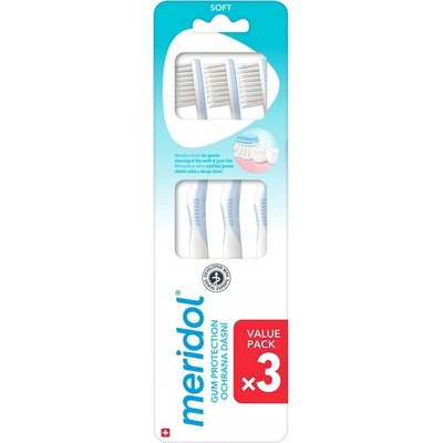 Meridol Gum Protection Zubná kefka Soft 3 ks