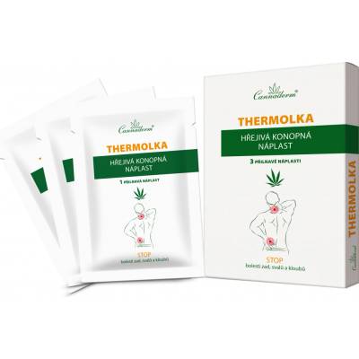 Cannaderm thermolka hřejivý náplast NEW 3 ks