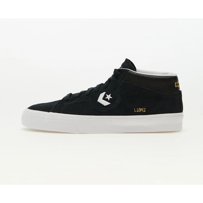 Converse Cons Louie Lopez Pro Suede And Leather Black/ Black/ White
