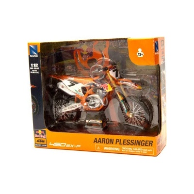 NewRay ModelRedBull KTM 450 SX-F Aaron Plessinger no.7 1:12