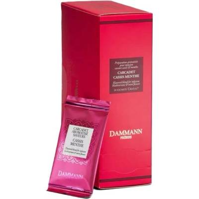 Dammann Fréres Sachets Carcadet Cassis Menthe 24 x 3 g