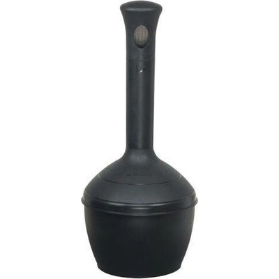 HTI Plastový popelník černý MC 3561