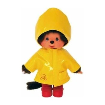 Bandai Плюш Bandai Monchhichi Iconic Raincoat 20 cm Жълт