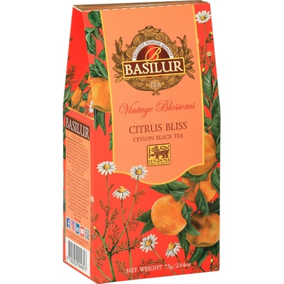 Basilur Vintage Blossoms Citrus Bliss papír 75 g